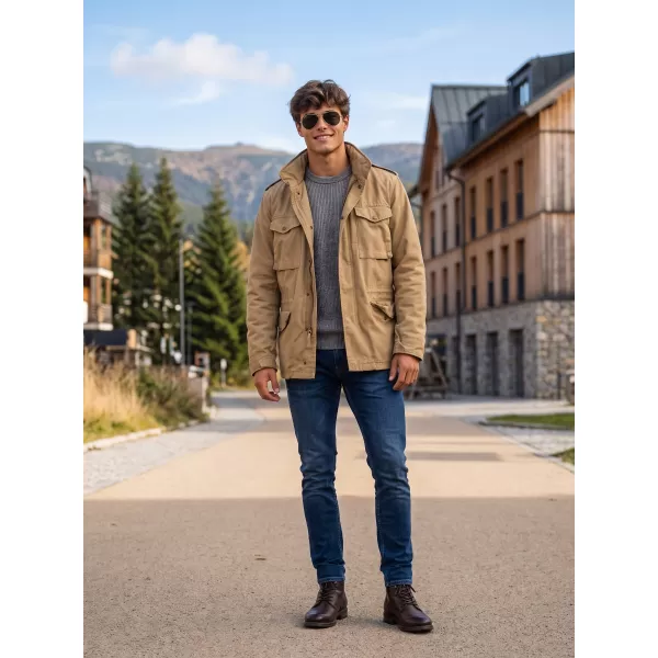  Jacke BRANDIT M-65 FIELD BD3108 KAMEL 