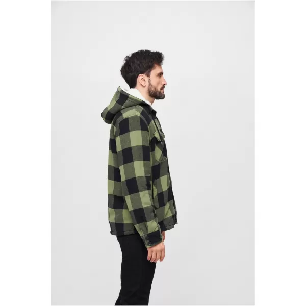  Jacke BRANDIT LUMBER BD3172 SCHWARZ/OLIVE 