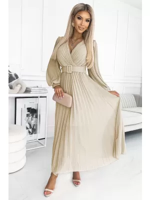 Kleid NUMOCO KLARA 414-8 BEIGE