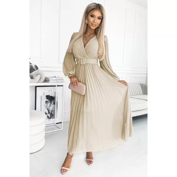  Kleid NUMOCO KLARA 414-8 BEIGE 