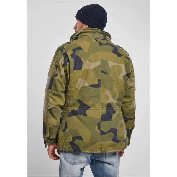  Jacke BRANDIT M-65 GIANT BD3101 SCHWEDISCHE CAMO 