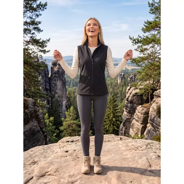  Softshellweste für Damen ALTISPORT NoPrint NP/ALW7211NJ SCHWARZ SCHWARZ 