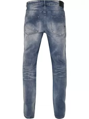 Hose BRANDIT WILL WASHED BD1015 BLAU GEWASCHEN