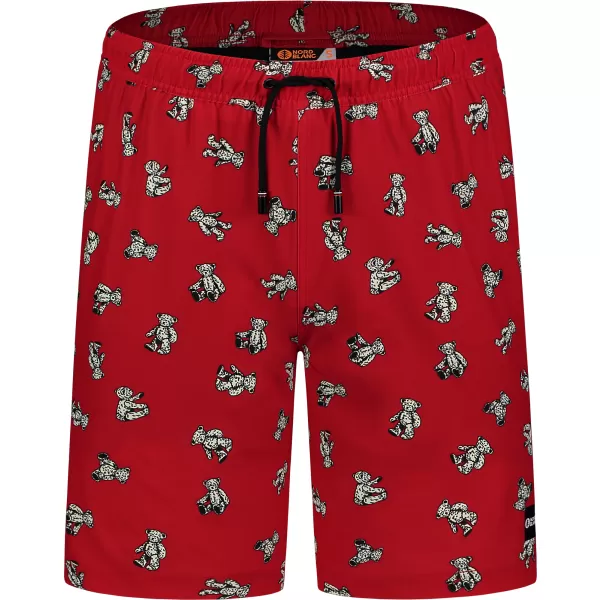  Badeshorts für Herren NORDBLANC ATLANTIC NBSPM8020 ROT 