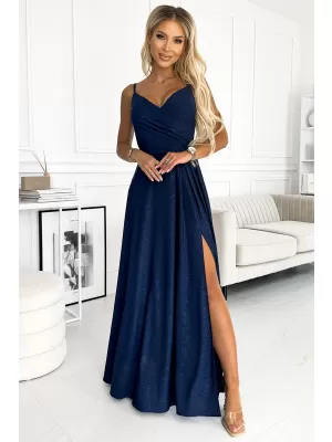 Kleid NUMOCO CHIARA 299-10 BLAU