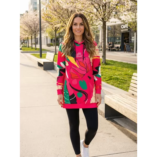  Hochwertiges Funktions-Sweatshirt für Damen ALTISPORT VOJ/ALW042MI03 ROSA 