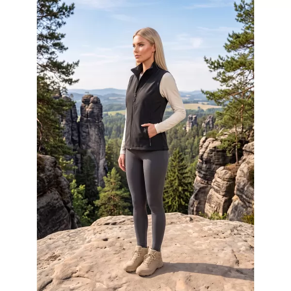  Softshellweste für Damen ALTISPORT NoPrint NP/ALW7211NJ SCHWARZ SCHWARZ 