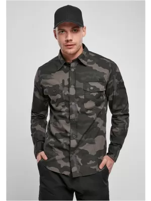 Hemd BRANDIT SLIM WORKER BD4005 DARKCAMO