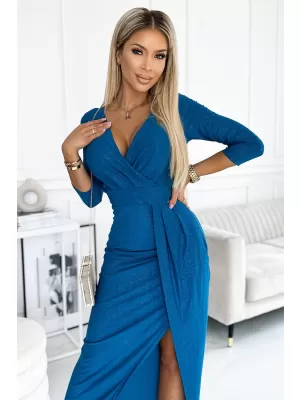 Kleid NUMOCO A404-4 BLAU