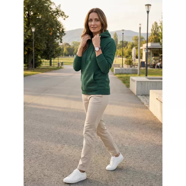 Damen-Sweatshirt ALTISPORT NoPrint NP/ALW579NJ DUNKELGRÜN 