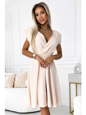 Kleid NUMOCO SCARLETT 348-7 BEIGE
