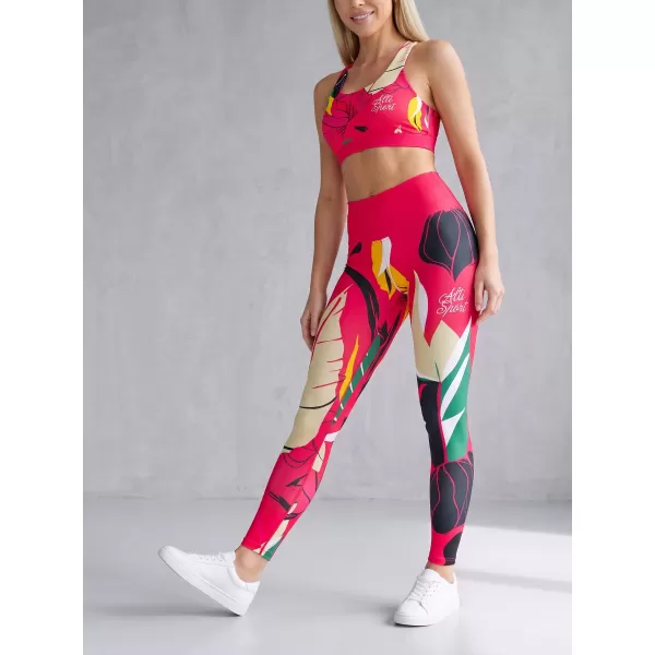  Premium-Sport-BH für Damen ALTISPORT VOJ/ALW042POD01 ROSA 