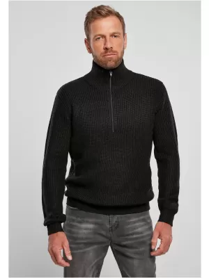 Herren -Sweatshirt BRANDIT MARINE TROYER BD5019 SCHWARZ