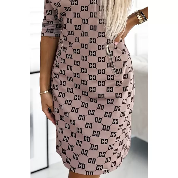  Kleid NUMOCO MARY 420-3 BEIGE 