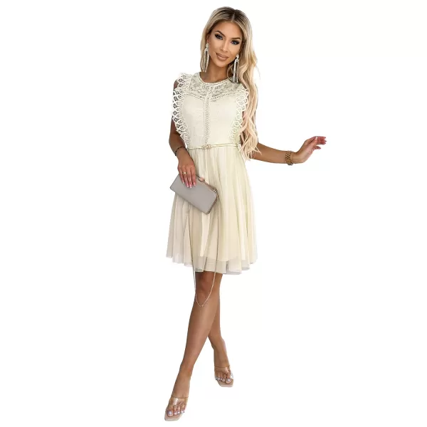  Kleid NUMOCO GRETA 454-3 BEIGE 