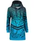 Hochwertiges Funktions-Sweatshirt für Damen ALTISPORT VOJ/ALW045MI03 SMARAGD/SCHWARZ