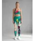 Lange Premium-Funktionsleggings für Damen ALTISPORT VOJ/ALW042LEG01 GRÜN
