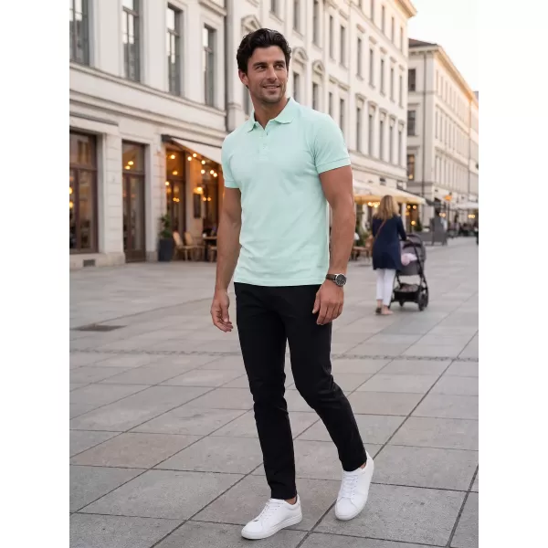  Herren-T-Shirt mit Kragen ALTISPORT NoPrint NP/ALM302 FROST 