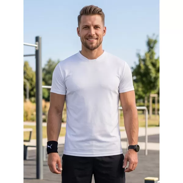  Funktions-T-Shirt für Herren ALTISPORT NoPrint NP/ALM421 WEIß 