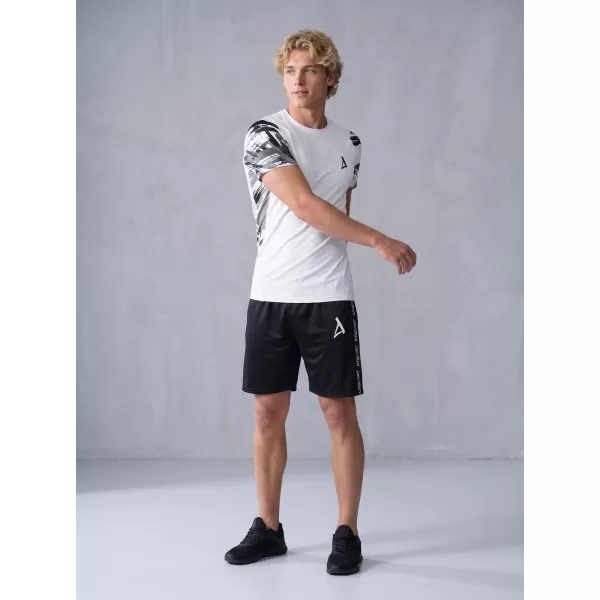  Hochwertiges Funktions-Kompressions-T-Shirt mit kurzen Ärmeln für Herren ALTISPORT VOJ/ALM039TR04 WEIß 