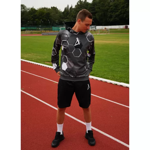  Funktionelles Premium-T-Shirt für Herren ALTISPORT VOJ/ALM037TR01 ROT 