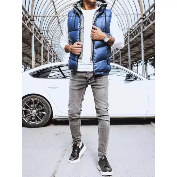  Weste DSTREET TX4143 BLAU 