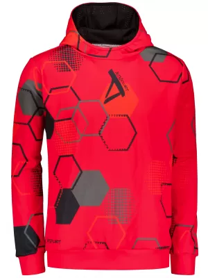 Funktionelles Premium-T-Shirt für Herren ALTISPORT VOJ/ALM037TR01 ROT