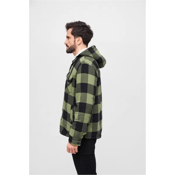  Jacke BRANDIT LUMBER BD3172 SCHWARZ/OLIVE 
