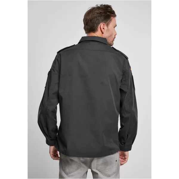  Hemd BRANDIT BW FELDBLUSE BD4221 SCHWARZ 