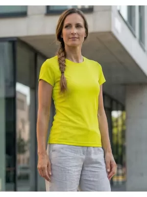 Funktions-T-Shirt für Damen ALTISPORT NoPrint NP/ALW041 NEON GELB