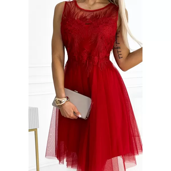  Kleid NUMOCO CATERINA 522-3 ROT 