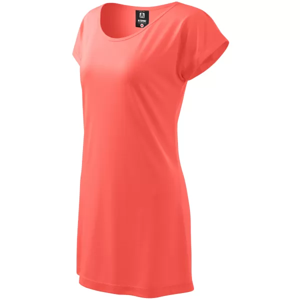  Langes T-Shirt für Damen ALTISPORT NoPrint NP/ALW321 KORALLE 