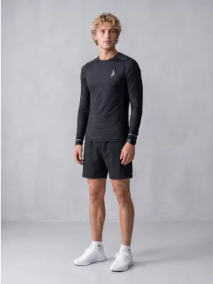 Hochwertiges funktionelles Kompressions-T-Shirt für Herren ALTISPORT VOJ/ALM000TR03 SCHWARZ