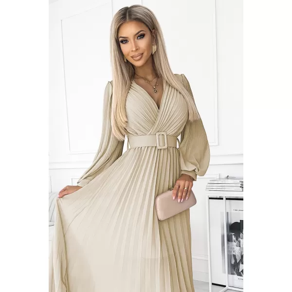 Kleid NUMOCO KLARA 414-8 BEIGE 