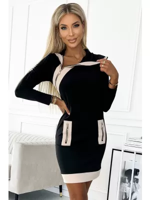 Kleid NUMOCO 497-1 SCHWARZ