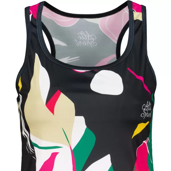  Funktionswestenkleid für Damen ALTISPORT VOJ/ALW042SAT01 SCHWARZ 
