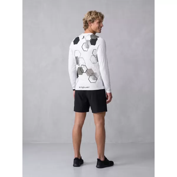  Hochwertiges funktionelles Kompressions-T-Shirt für Herren ALTISPORT VOJ/ALM037TR03 WEIß 