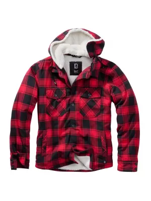 Jacke BRANDIT LUMBER BD3172 ROT/SCHWARZ