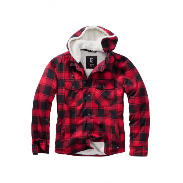  Jacke BRANDIT LUMBER BD3172 ROT/SCHWARZ 