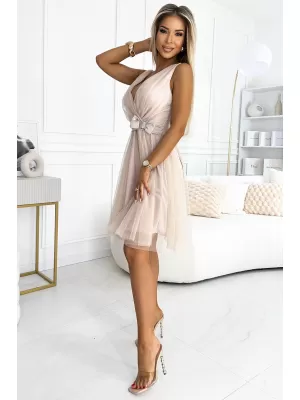 Kleid NUMOCO 523-3 BEIGE