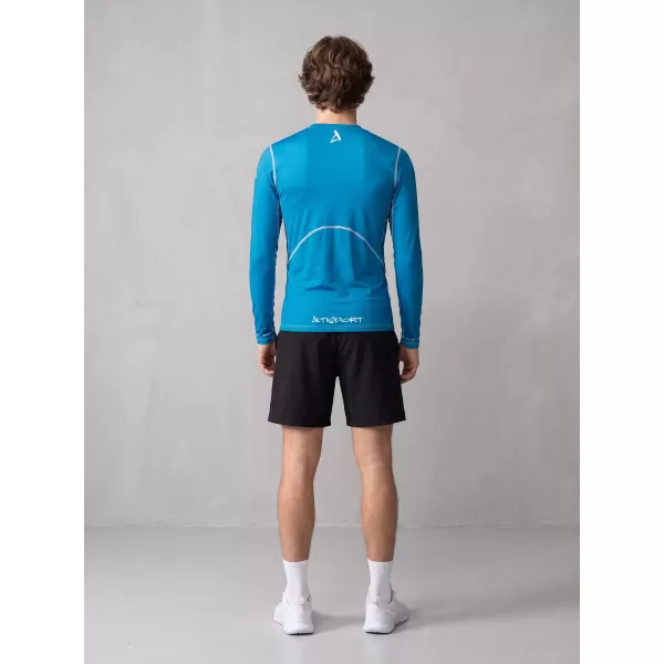  Hochwertiges funktionelles Kompressions-T-Shirt für Herren ALTISPORT VOJ/ALM000TR03 KEROSIN 