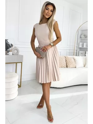 Kleid NUMOCO LILA 311-14 BEIGE