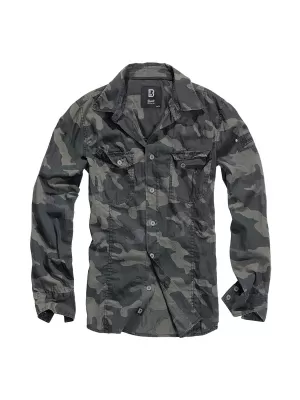 Hemd BRANDIT SLIM WORKER BD4005 DARKCAMO