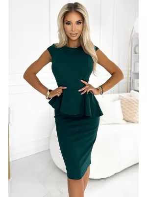 Kleid NUMOCO MIDI A192-16 GRÜN
