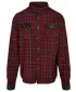 Hemd BRANDIT DUNCAN CHECKED BD4016 ROT/BRAUN