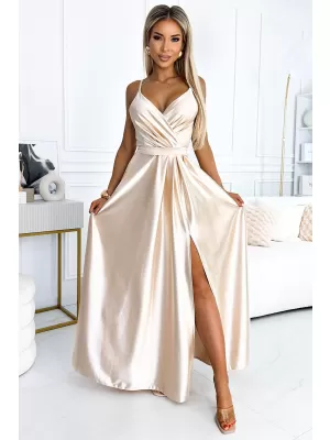 Kleid NUMOCO JULIET 512-3 BEIGE