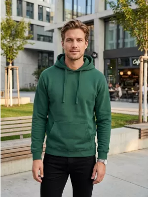 Herren-Sweatshirt ALTISPORT NoPrint NP/ALM679NJ DUNKELGRÜN