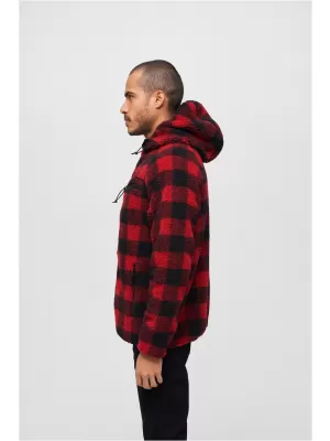 Herren -Sweatshirt BRANDIT BD5024 ROT/SCHWARZ