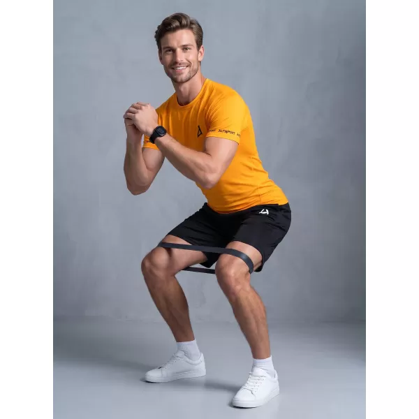  Hochwertiges Funktions-Kompressions-T-Shirt mit kurzen Ärmeln für Herren ALTISPORT VOJ/ALM000TR04 ORANGE 