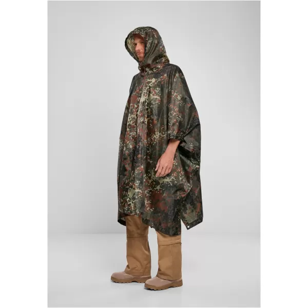  Poncho -Regenmantel BRANDIT RIPSTOP BD3169 FLECKTARN 